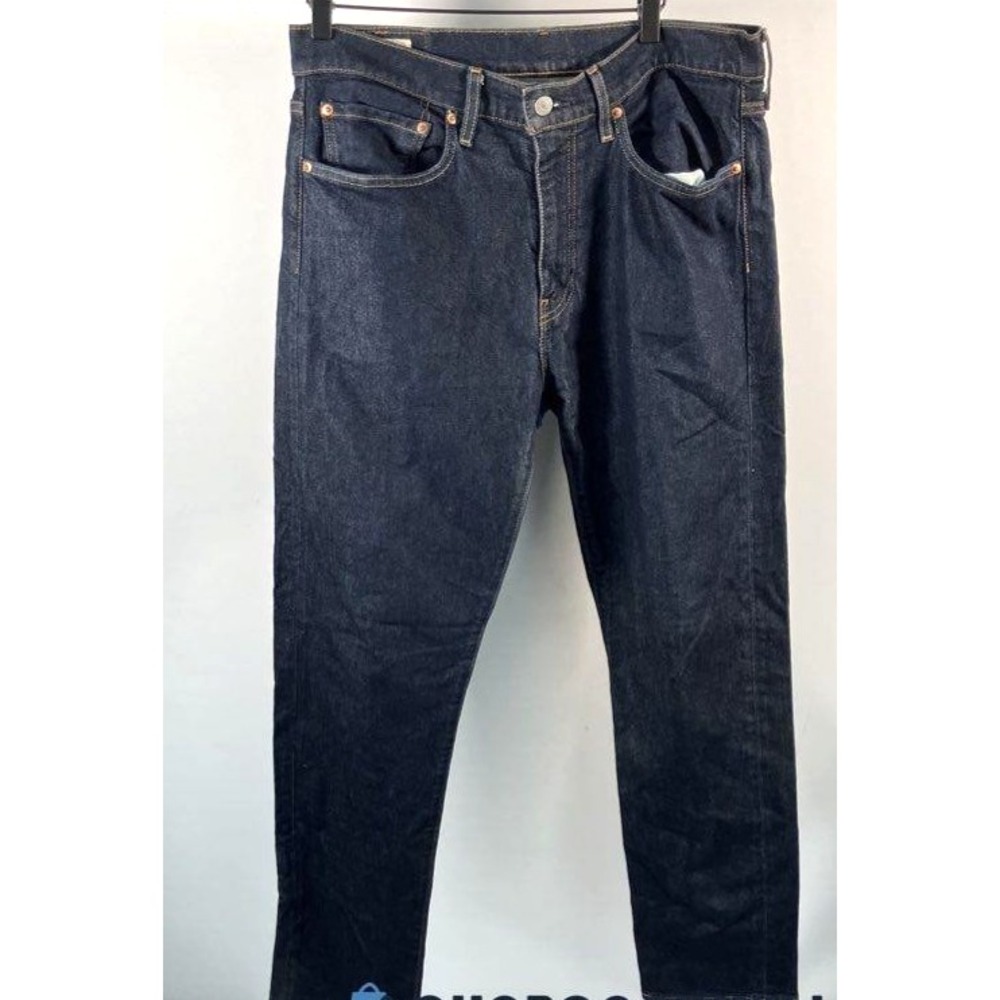 Levi's Premium Men's 502 Taper Jeans Dark Indigo Stretch Waterless SZ 34/32